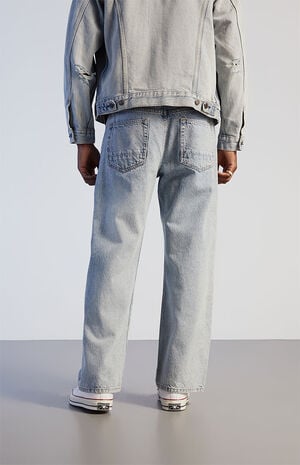 Eco Medium Indigo Baggy Jeans image number 3