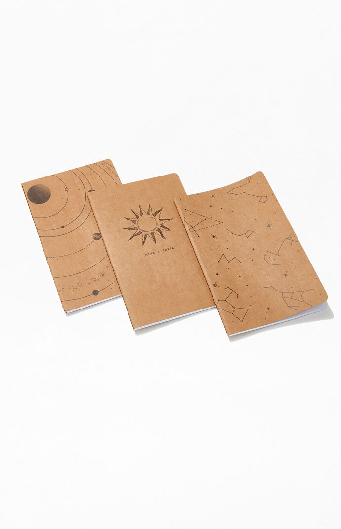 3 Pack Astronomy Notebooks