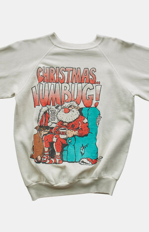 90s Christmas Humbug Crew Neck Sweatshirt image number 2