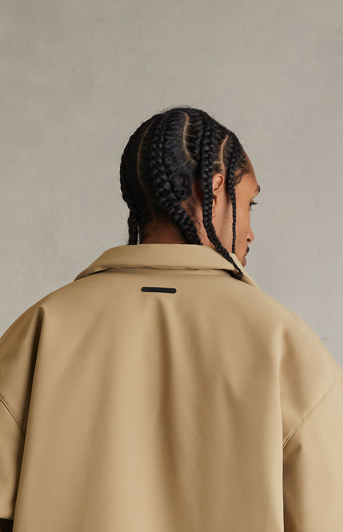Fear of God ESSENTIALS Dune Signature Filled Barn Jacket