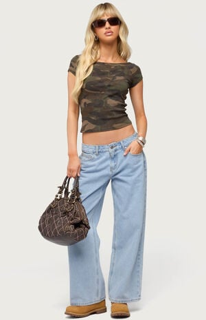 Lumielle Camo Top image number 5