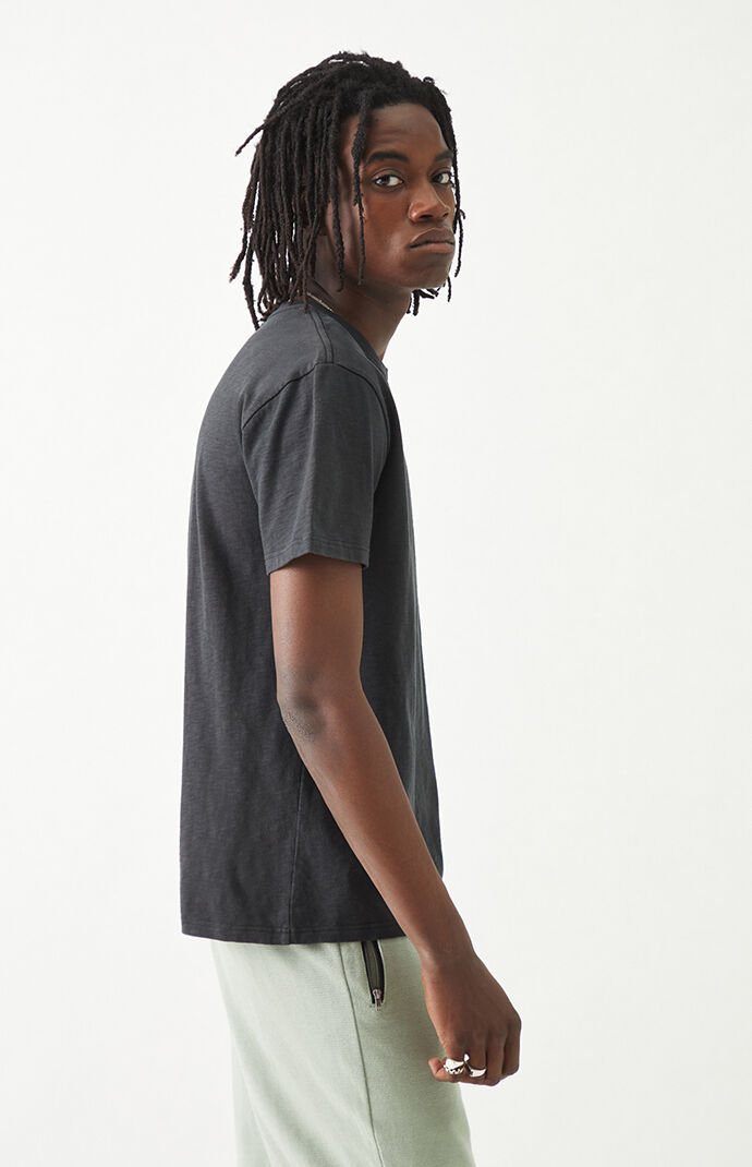 Black Slub T-Shirt