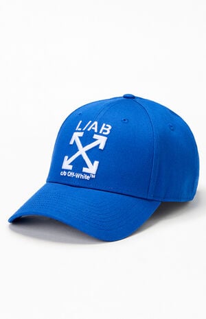 Blue Clamp Arrows Strapback Hat image number 4