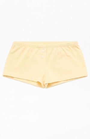 Yellow Boxer Boyshorts image number 1