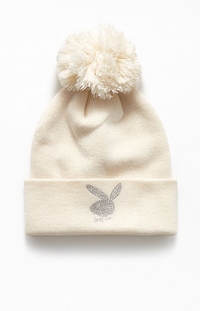 By PacSun Rhinestone Bunny Beanie