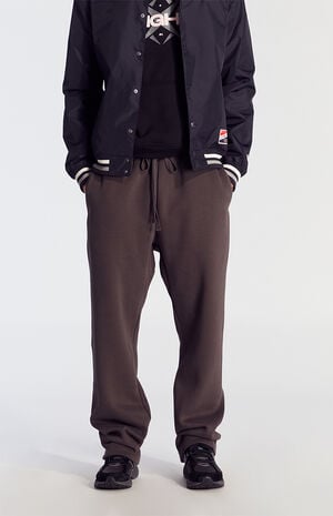Black Washed Baggy Sweatpants