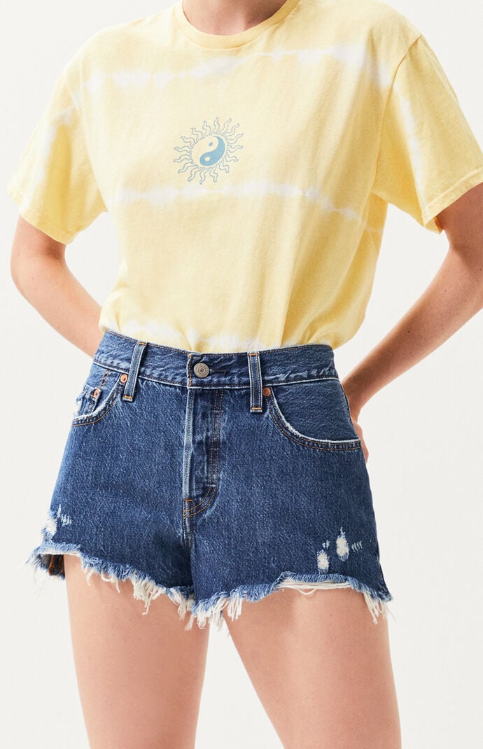 501 denim shorts