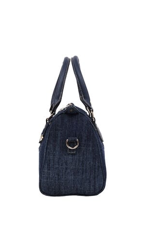 Dark Denim Heritage Satchel Bag image number 5