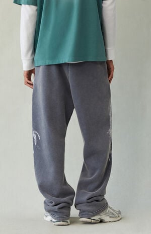 Tribal Fleece Baggy Sweatpants image number 5