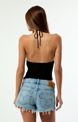 Bogus Question Superlow Loose Denim Shorts image number 4