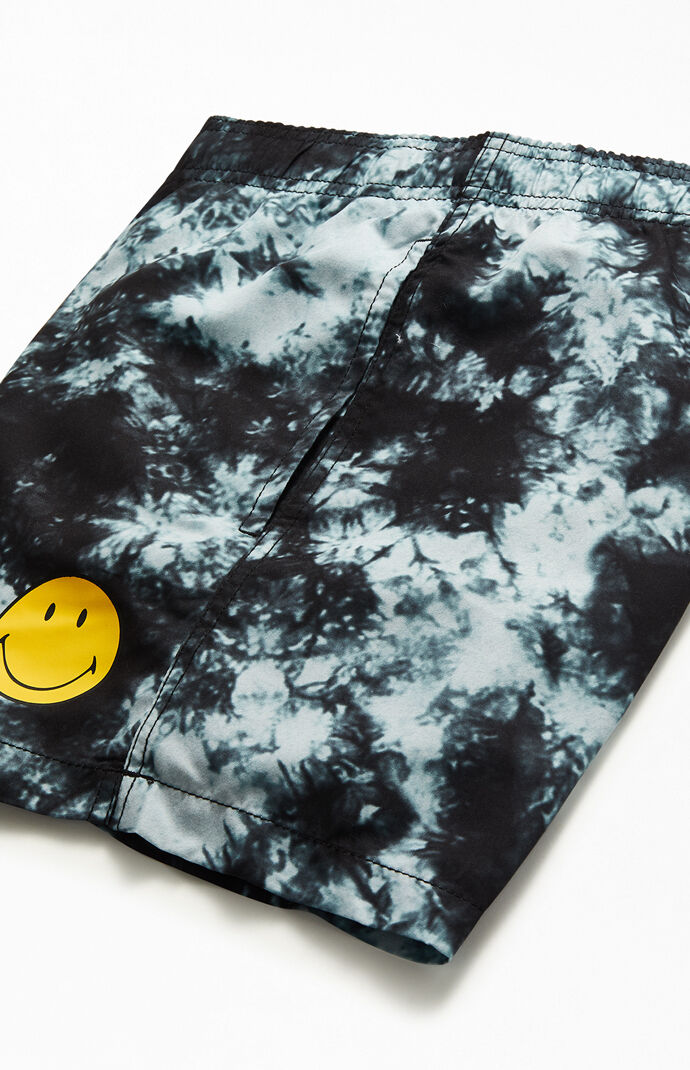 Upside Smiley 15" Swim Trunks