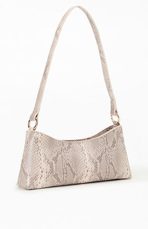 Snakeskin Vixen Faux Leather Shoulder Bag image number 2