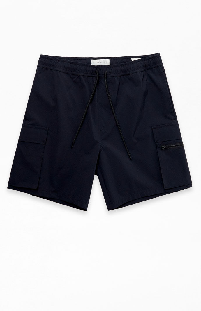 PacSun Black Stretch Cargo Shorts PacSun
