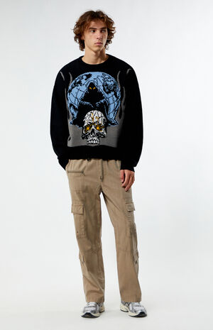 Halloween Cropped Sweater image number 4