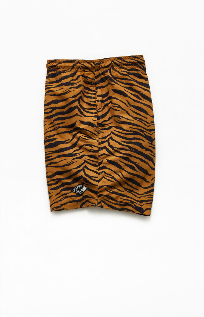 Tiger 17" Swim Trunks