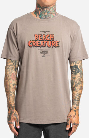 Gray Beach Creature T-Shirt image number 3