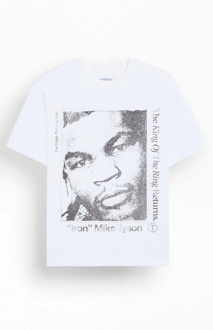 Mike Tyson Portrait Profile T-Shirt