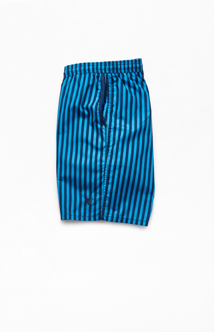 Cabana Striped 19" Swim Trunks
