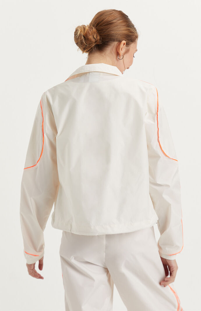 Pink & White Track Jacket