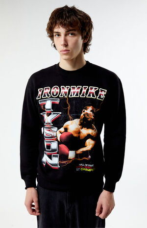 Mike Tyson Left Hook Crew Neck Sweatshirt image number 1