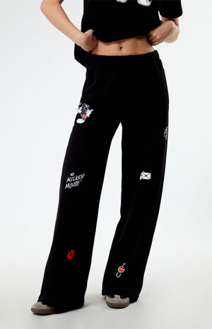 Mickey & Friends Wide Leg Sweatpants image number 2