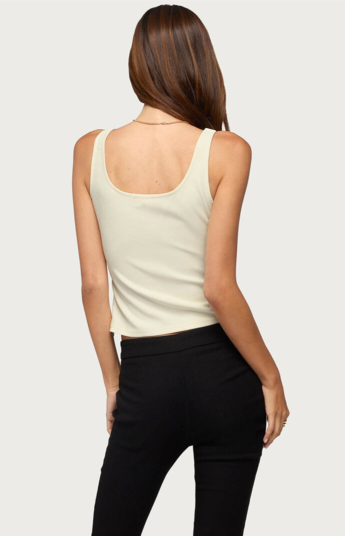 Edikted Clarinda Contrast Tank Top