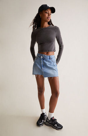 Brenn Long Sleeve Crop Top image number 1