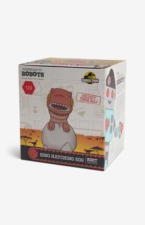 Jurassic World Dino Hatching Egg 120 Knit Series Vinyl Figure image number 6
