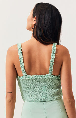 All Over Smocked Tank Top image number 3