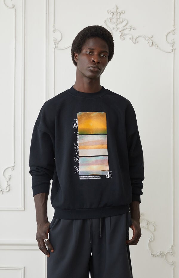 The Met x Pacsun Last Summer's Work Crew Neck Sweatshirt