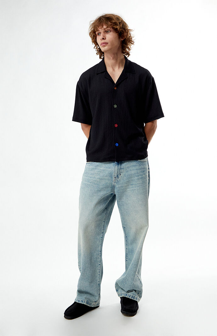 FIELD OF STUDY by Pacsun Crest Camp Shirt