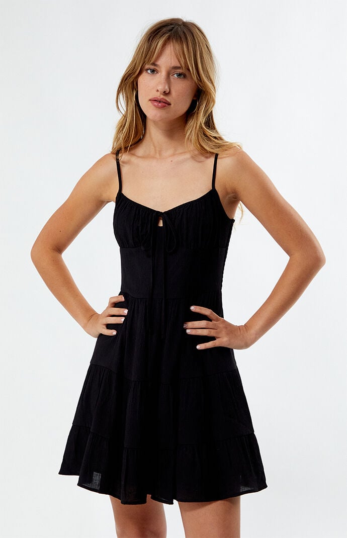 LA Hearts Tiered Mini Dress PacSun