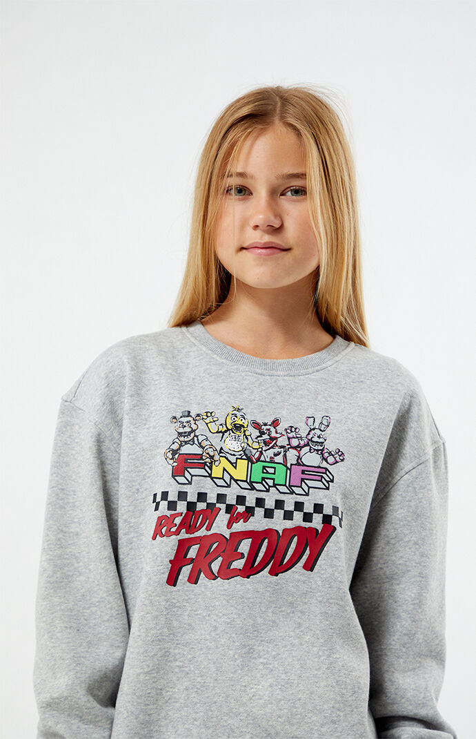 Five Nights at Freddy's Kids Group Crew Neck Sweatshirt