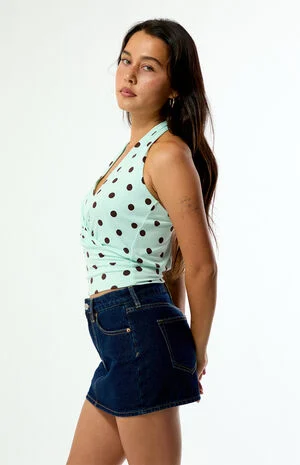 Devon Wrap Halter Top image number 3