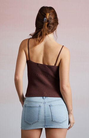 Hyacinth Crochet Charm Tank Top image number 4