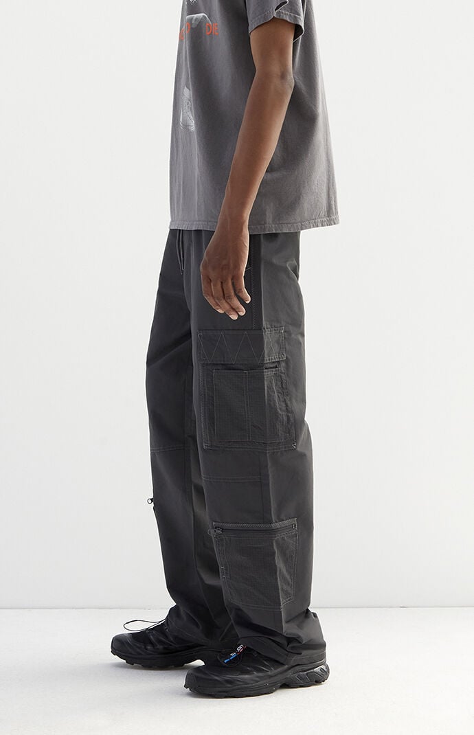 Pacsun Black Baggy Cargo Pants | PacSun