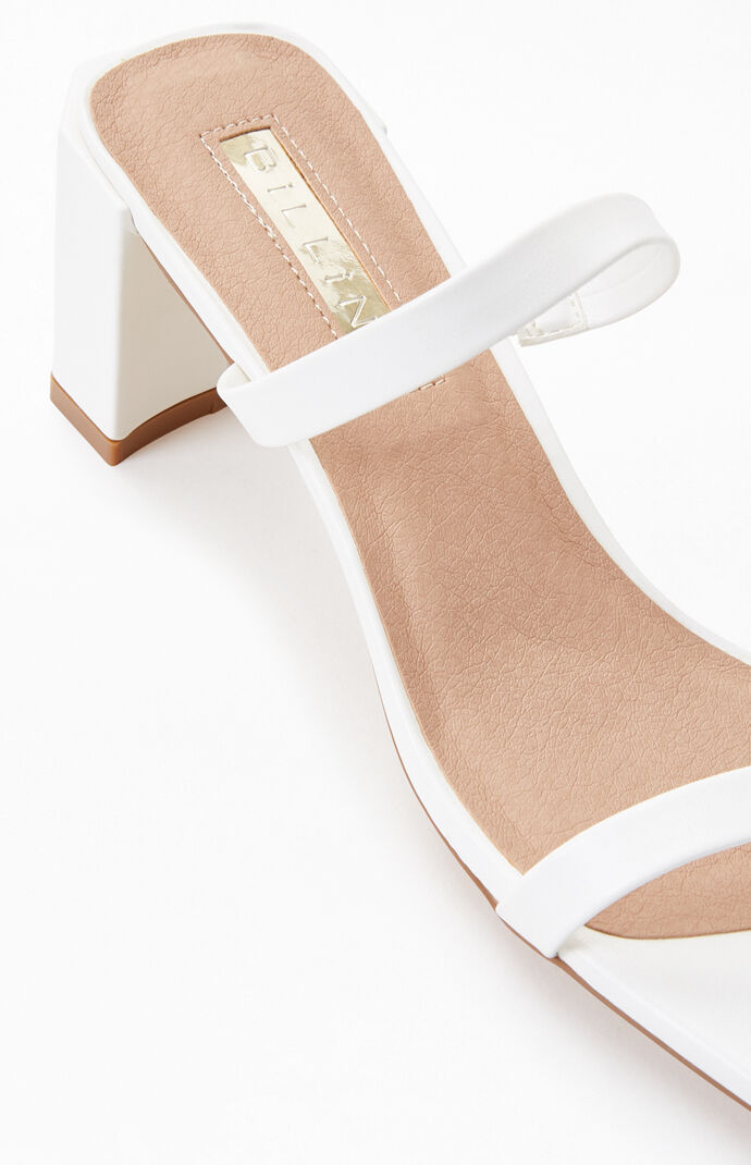 Luna Block Mule Heels