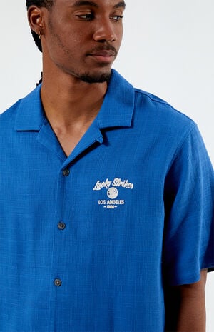 Lucky Strike Oversized Camp Shirt image number 3