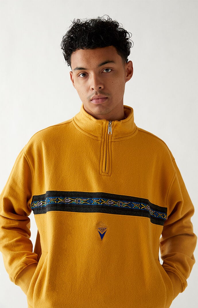 Fleece Mock Neck Sweater
