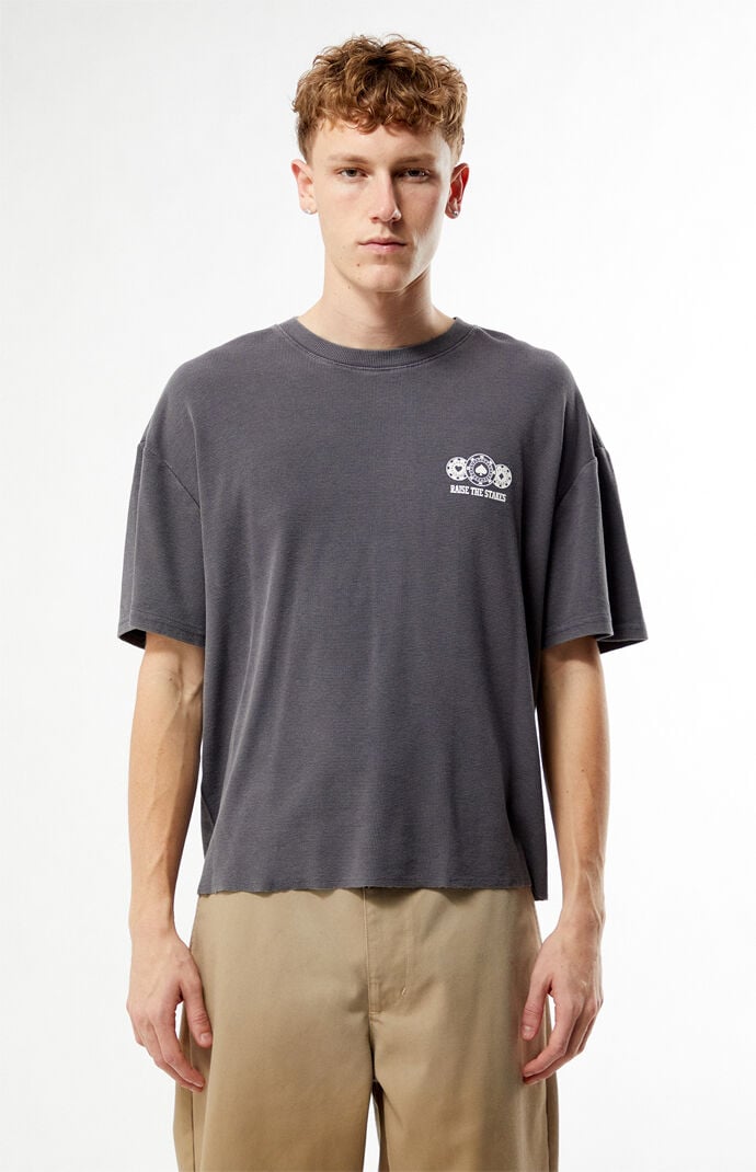 Pacsun Cardinal Room Waffle Knit T-Shirt