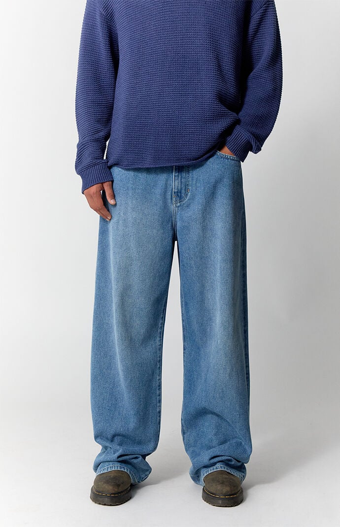 Pacsun Blake Extreme Baggy Jeans Lighter Blue | Pacsun