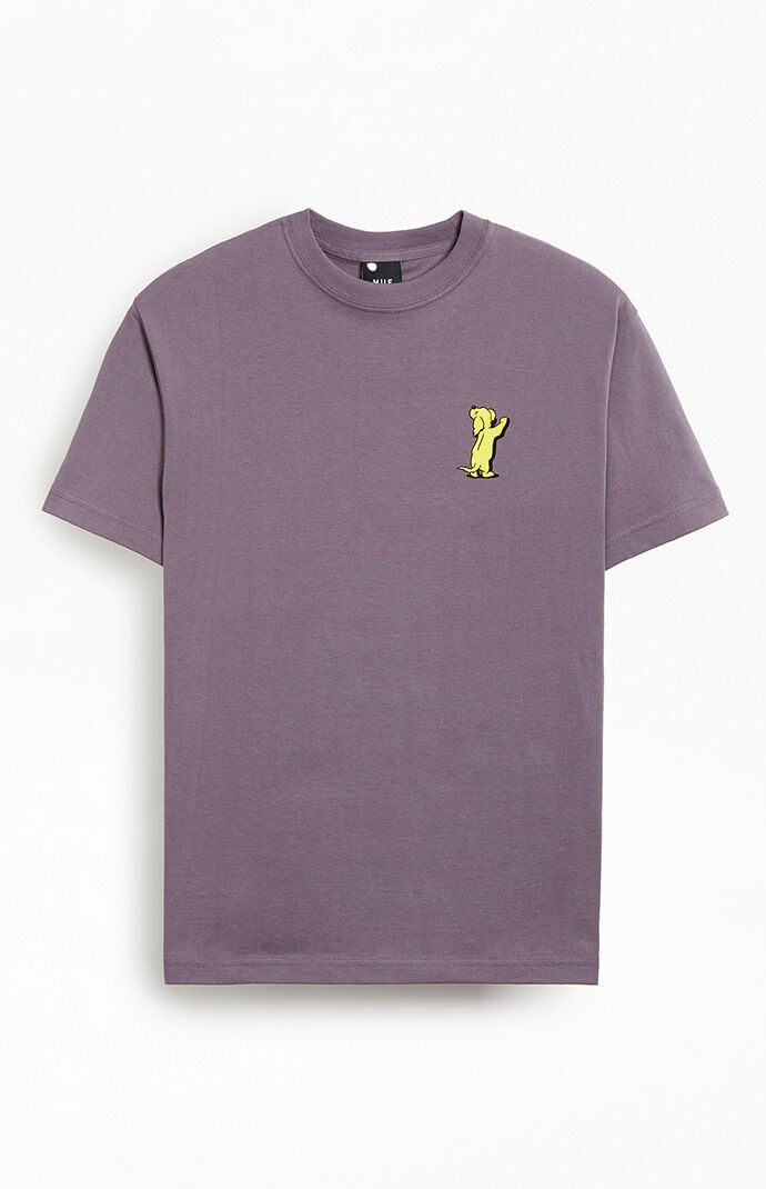 Huf Dog Sense T Shirt Light Plum