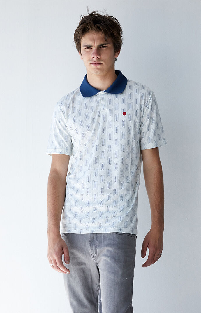 Proper Crossover Mesh Polo Shirt