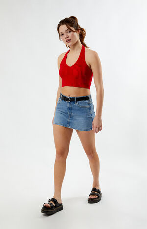 Pixie Knit Halter Top image number 4