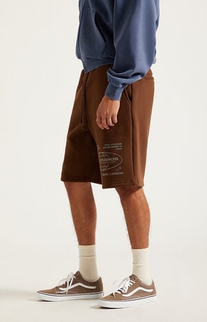 Soul Studios Fleece Baggy Sweat Shorts image number 4