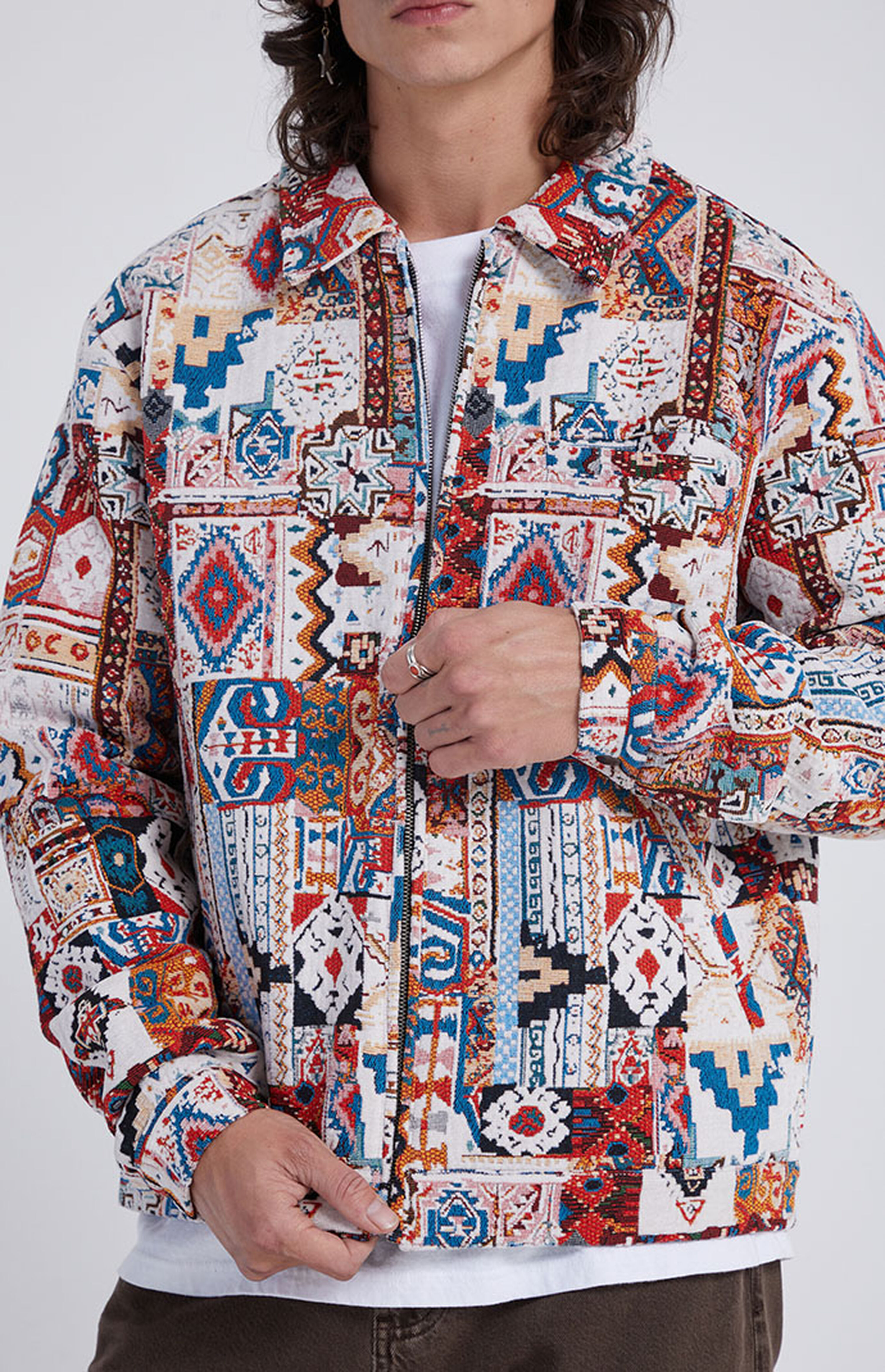 Pacsun Jacquard Gas Jacket | Pacsun