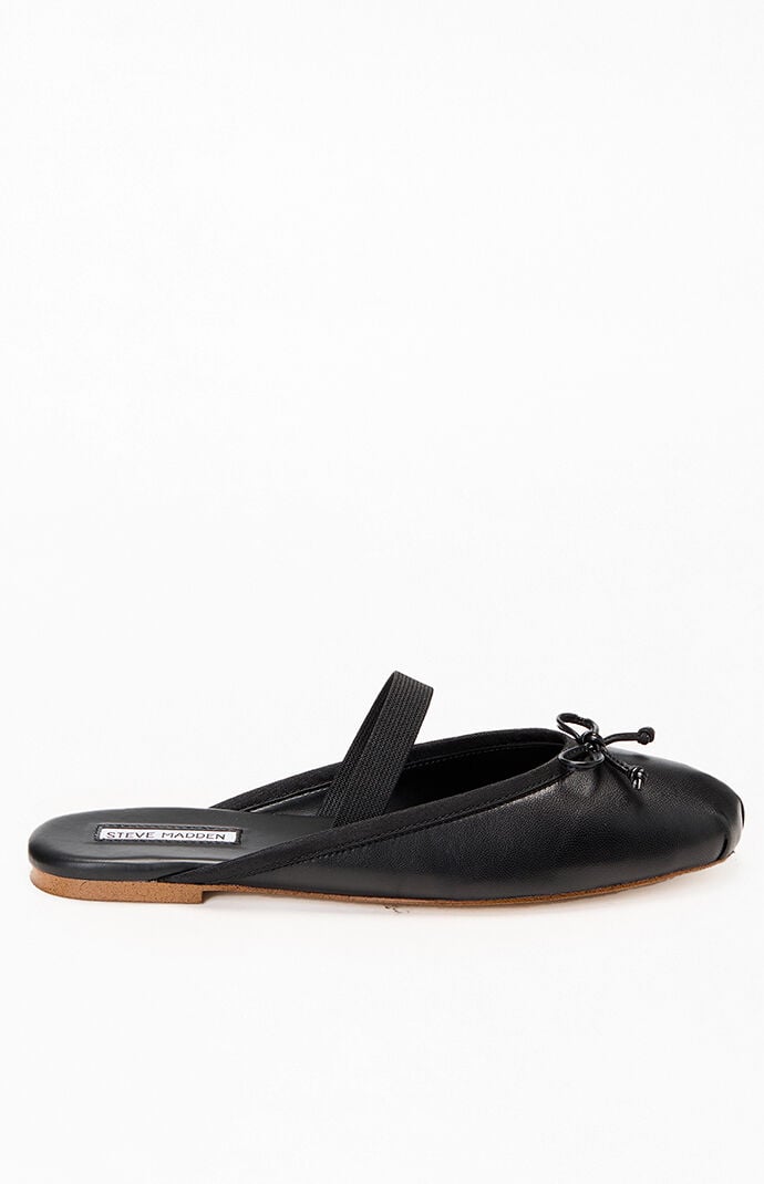 Steve Madden Women's Black Cutesy Ballet Flats