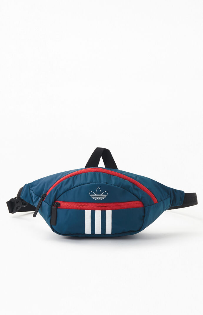 Blue & Red 3-Stripes Sling Bag