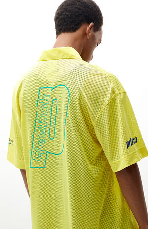 x Prince Button Up Mesh Shirt x Prince Button Up Mesh Shirt image number null