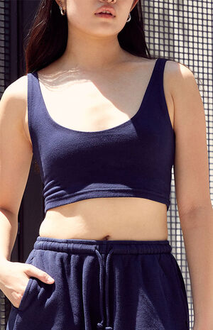 Navy Lydia Tank Top image number 1